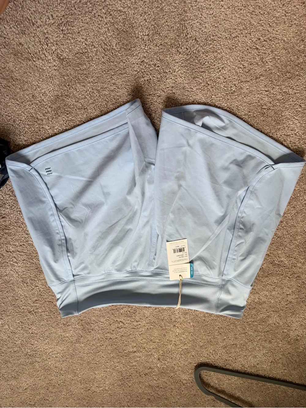 Free Fly Apparel Light Blue Women's Athletic Shorts